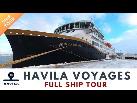 Havila Kystruten HAVILA CASTOR - FULL Walk Through/Rundtur i skipet