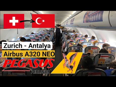 Trip Report | Pegasus Airlines Airbus A320 NEO | Zurich - Antalya