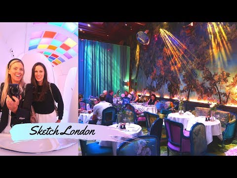 SKETCH LONDON: Pod Toilets, Champagne and Food!