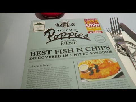 Poppies Fish and Chips - Best in London ? British + English Traditional Food