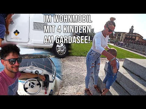 Urlaub im Camper am Gardasee mit 4 Kindern / höhen und tiefen