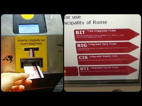 How To Buy Metro Tickets In Rome - A Quick Guide