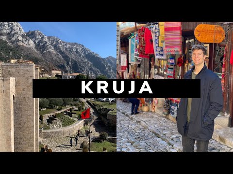 ALBANIA&#039;s Historic City! Exploring KRUJË (Old Bazaar, Krujë Castle, Skanderbeg Museum, Sari Salltik)