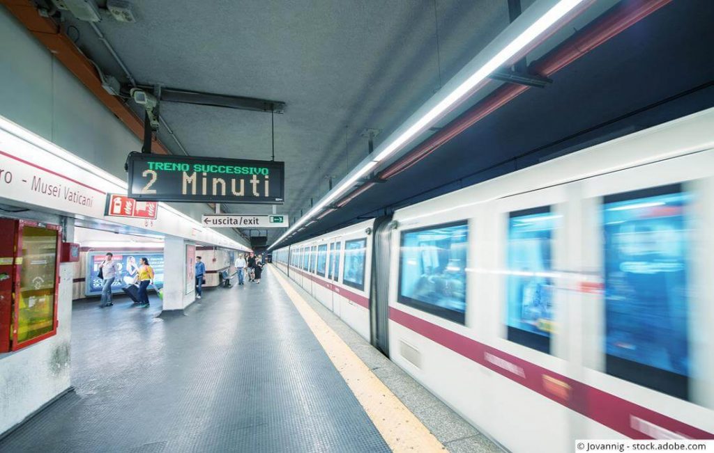 Metro in Rom