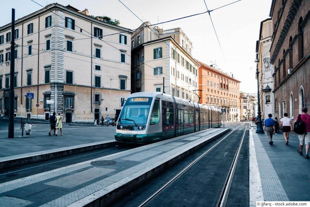 Straßenbahn in Rom