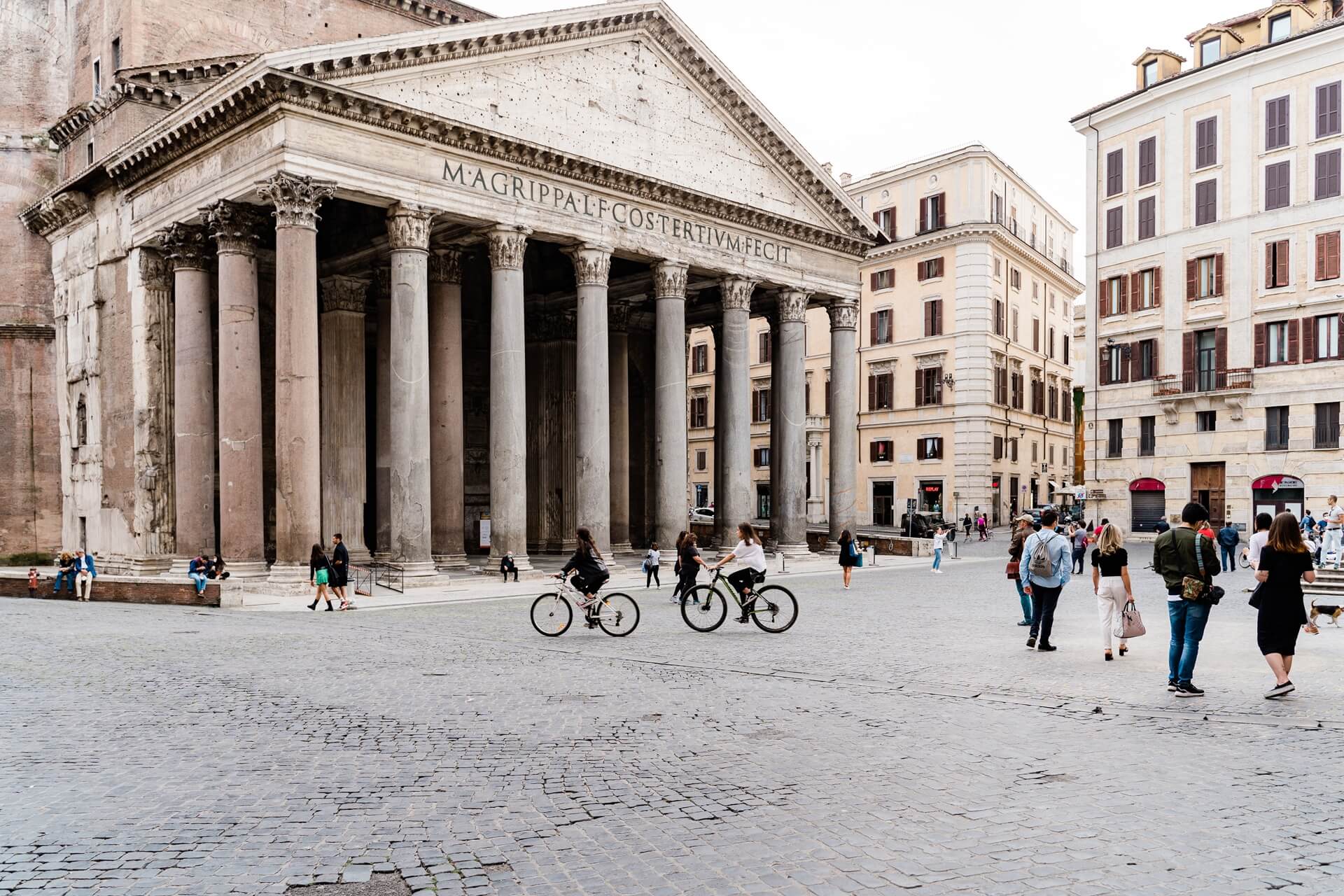 Pantheon Rom Fahrrad