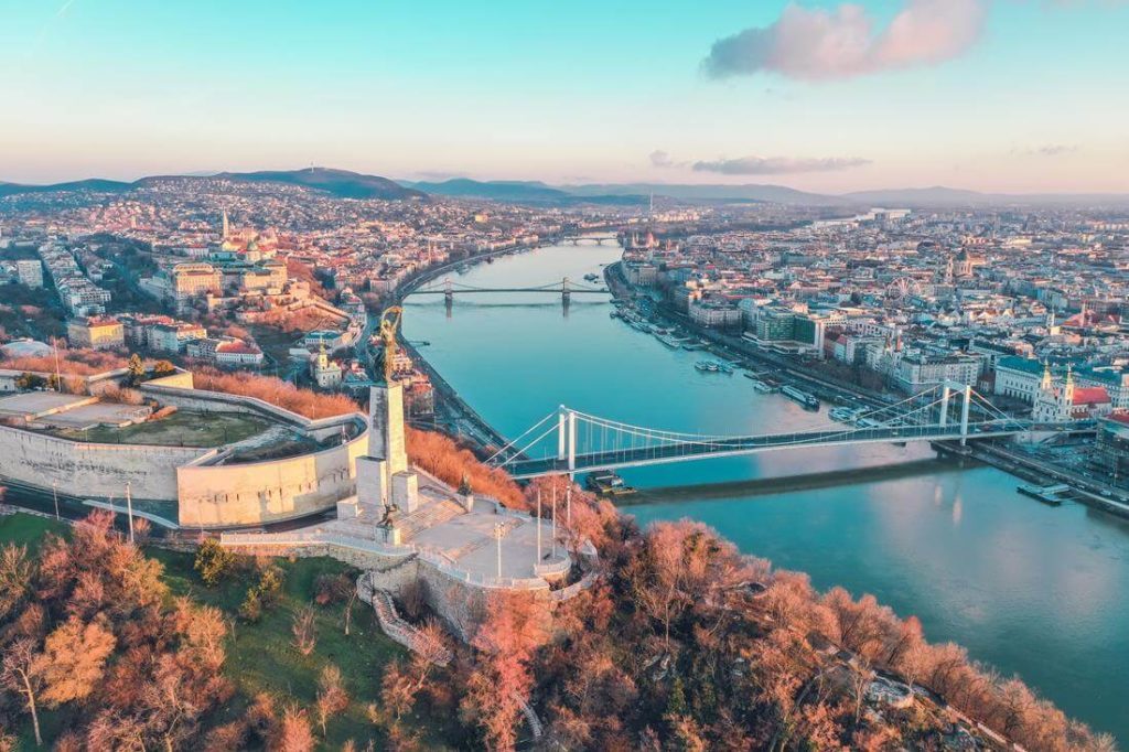 Budapest von oben